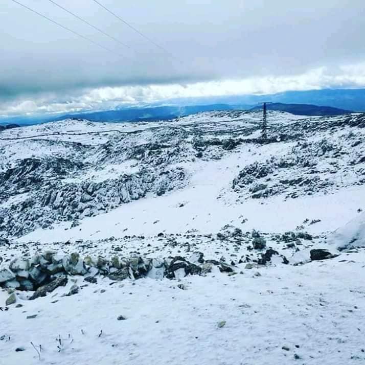الصورة ل"الإذاعة" أعلى نقطة بجبل غورغيز ، تطوان