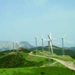 الصورة لحقل الطاقة الريحية بجماعة تاغرامت إقليم الفحص أنجرة