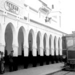 محطة القطار بتطوان عام 1918